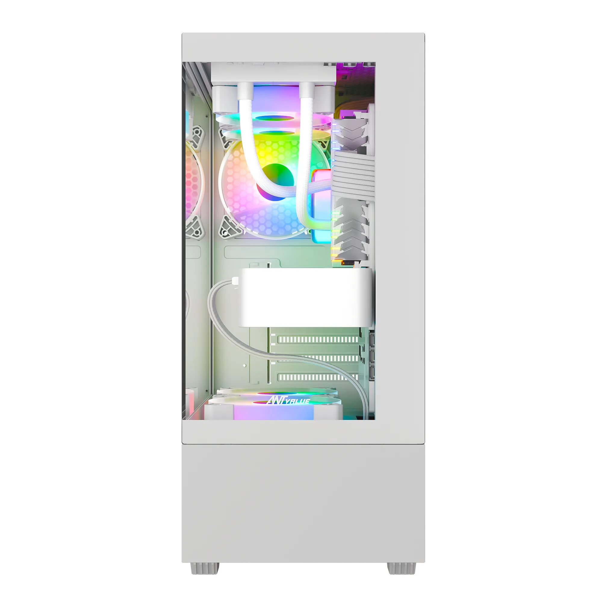 Ant Value Gaming Cabinet CV100 White view 2